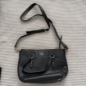 Kate Spade Larchmont Avenue Small Penny Crossbody- Black